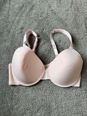 Rene Rofe Pink T-Shirt Bra SIZE 38DD Lightly Padded Underwire Smooth Cups NWT